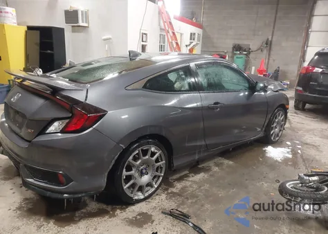 2018 Honda Civic Si z USA, uszkodzony, nr VIN 2HGFC3A57JH756419